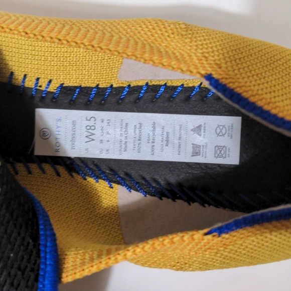 ROTHY'S THE POINT MARIGOLD WOMEN'S FLAT SHOE - Picture 5 of 15